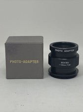 Microscope Photo Adapter 20x50 1100 mm F:22 / 25x60 1350 mm F:23 Camera Lens New