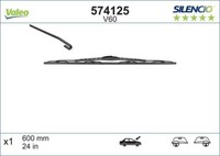 Valeo 574125 Wischblatt FüR Renault Ssangyong Passend FüR Subaru Suzuki Tata