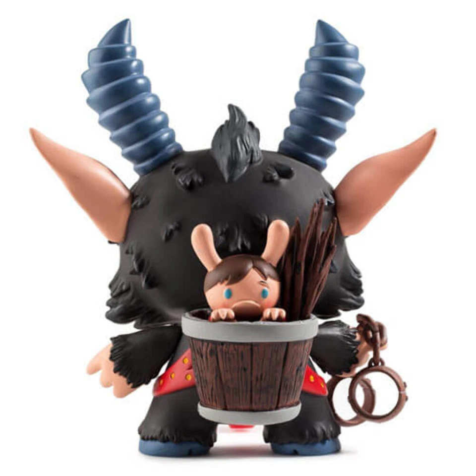 Dunny Kidrobot Krampus 5” Highly Collectible Vinyl Figure by Scott Tolleson - Image 2 of 3