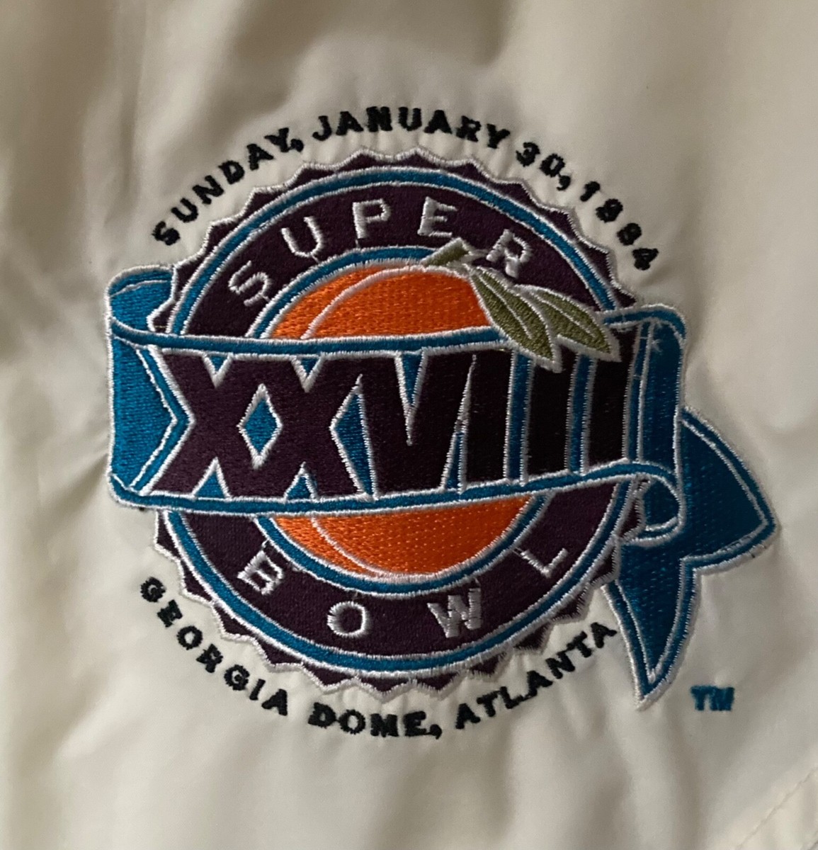 スーパーボウルXXVIIIジャケット　M Super Bowl XXVIII Starter XL Jacket - NEW w/Tags - Buffalo