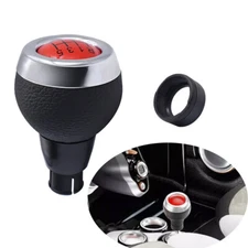 6 Speed Car Gear Stick Shift Knob Red Fits For  MINI COOPER R55 R56 R57 R58 R59