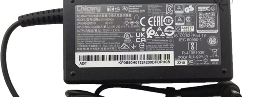 Chicony 65W 19V 3.42A Charger for MSI Modern 15 A10RAS-097 5.5*2.5mm Adapter - Picture 3 of 3