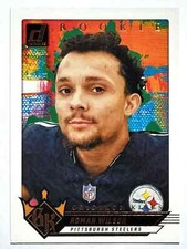 ROOKIE CARD ROMAN WILSON Steelers 2024 Panini Donruss GRIDIRON KINGS INSERT #15