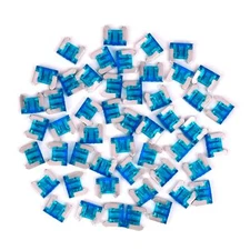 50pcs 15 A Amp ATM Low Profile Fuse Mini Micro Blade Circuit 2 Leg  GM Car Audio