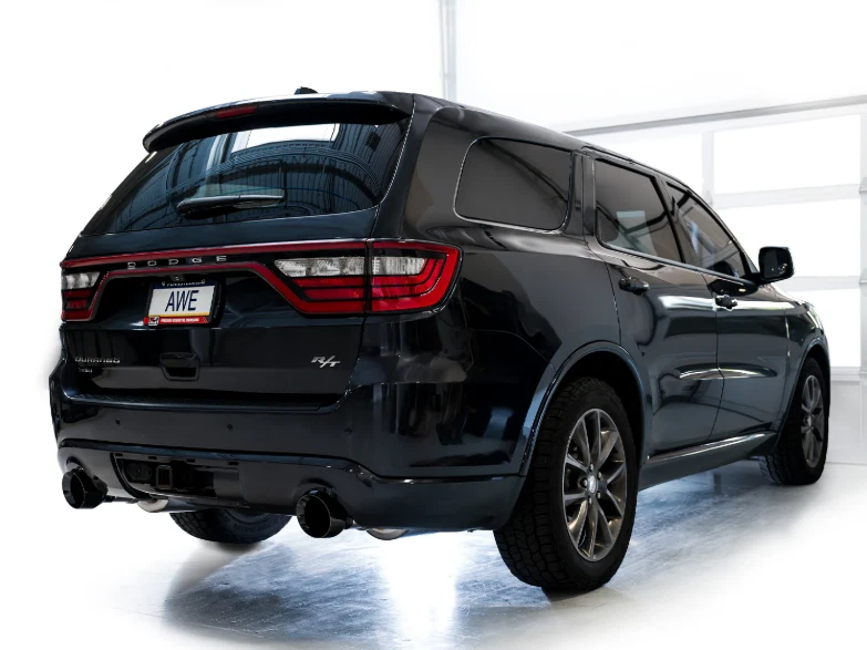 AWE Touring Cat-Back Exhaust 5” Black Tips For 11-24 Dodge Durango R/T 5.7L/3.6L Foto 4 de 4