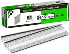 5,000-10,000PCS meite 16 Gauge Hardwood Flooring Nails 1-1/2"to 2" L Cleat Nails