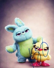 KEEGAN MICHAEL KEY SIGNED 8X10 PHOTO TOY STORY DUCKY AUTHENTIC AUTOGRAPH COA