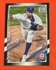 2021 Topps Update US187 Tyson Miller Black Border Parallel Rookie Card #26/70 