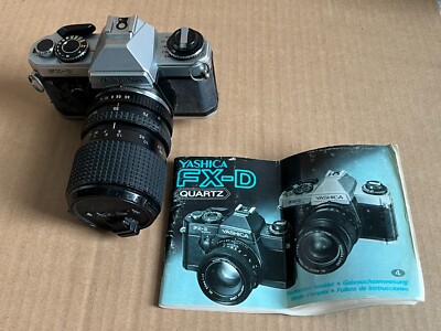 Canon AV-1 カメラ RMC Tokina 35-70mm F3.5 Yashica FX-D Quartz 35mm SLR Camera w/ RMC Tokina 35-70mm 1:3.5