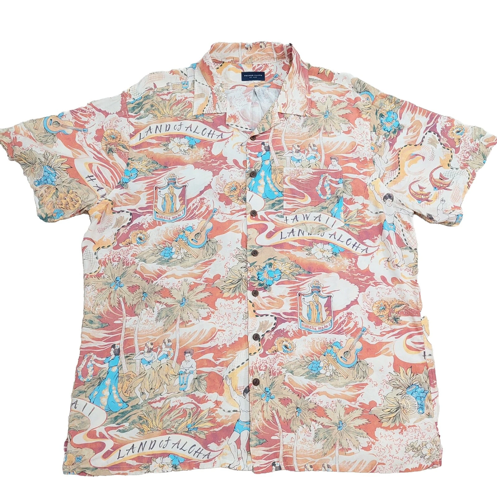 Tamaño Regular Cloth Hombre Multicolor