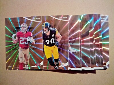 2023 Panini Prestige Football Cards - Sunburst Xtra Points