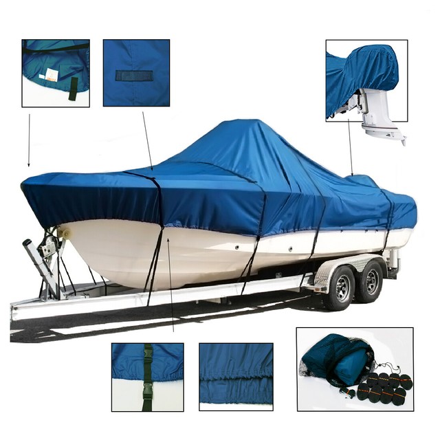 Mako 212 Center Console Fishing Trailerable Fishing boat Storage cover