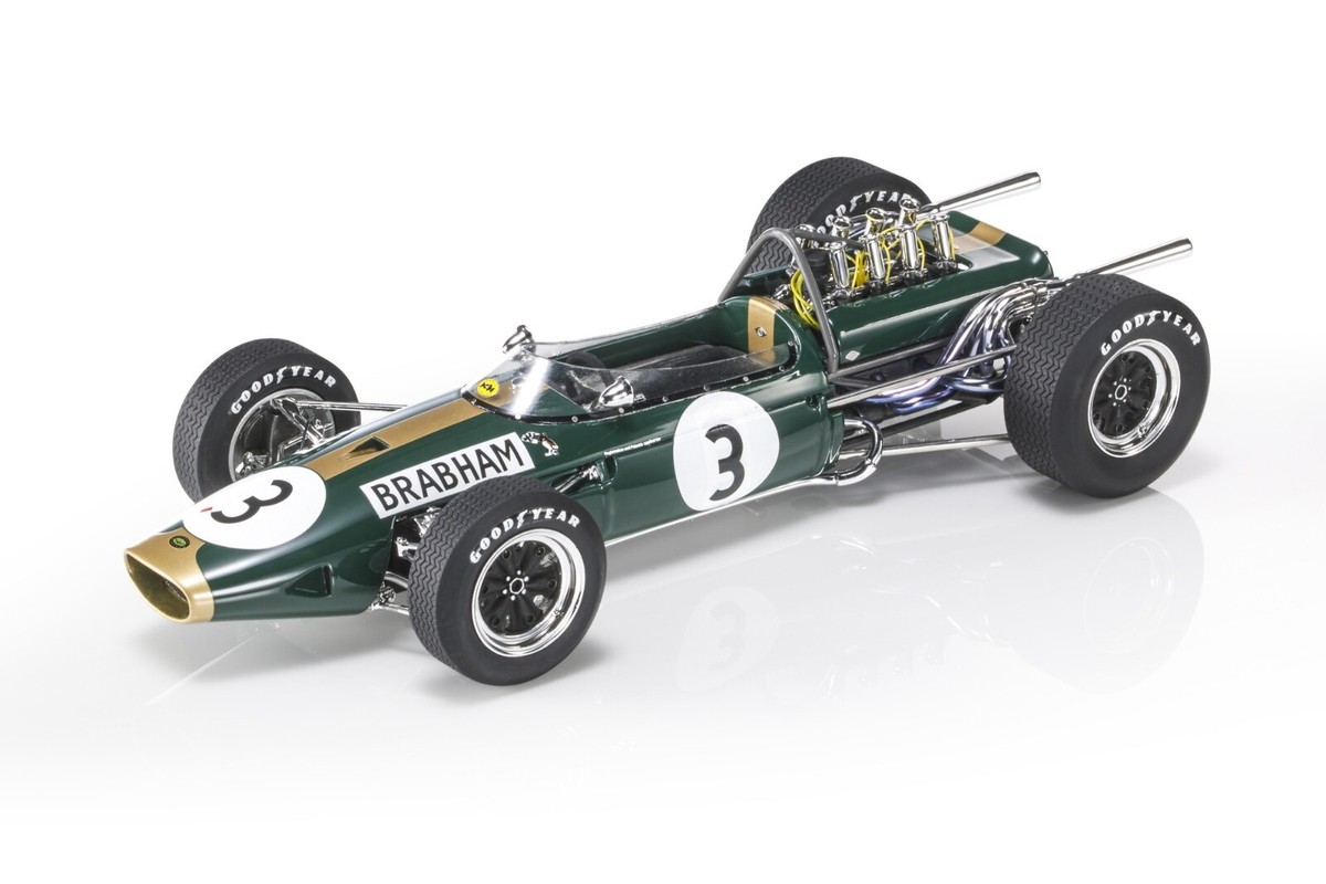 ミニカー Brabham BT19 1/18 Jack Brabham 1:18 GP Replicas GPR 116A Jack Brabham Brabham BT19 #3 German GP