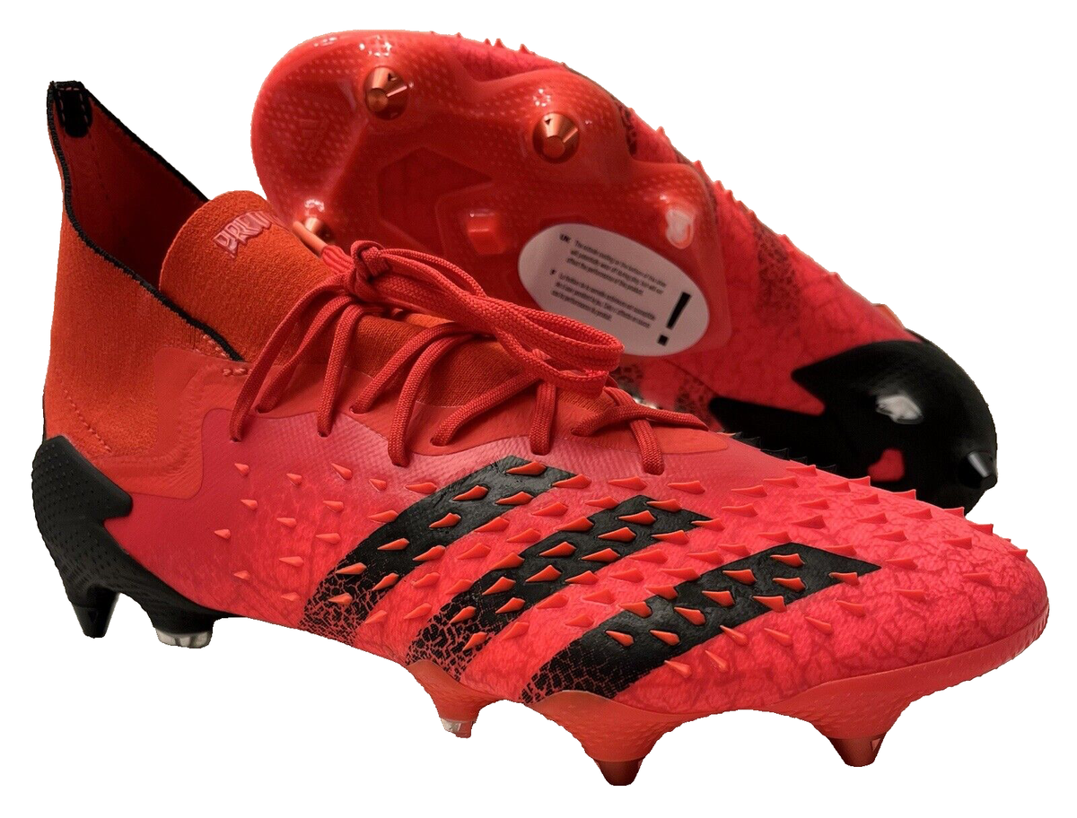 Adidas Predator Freak.1 SG Soccer Cleats FY6269 Red (Men's 9.5) No Box |  eBay