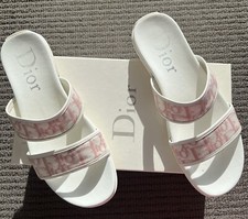 Christian Dior Slides Sandals Size 37
