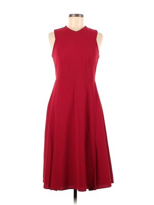 U Adolfo Dominguez Women Red Casual Dress 38 french | eBay