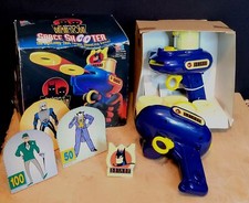 Vintage Batman and Robin Space Shooter 1995 Milton Bradley Set of 2 Not Working