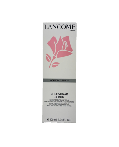Lancôme Rose Sugar Scrub Gentle Exfoliating Scrub 3.34oz/100ml NEW