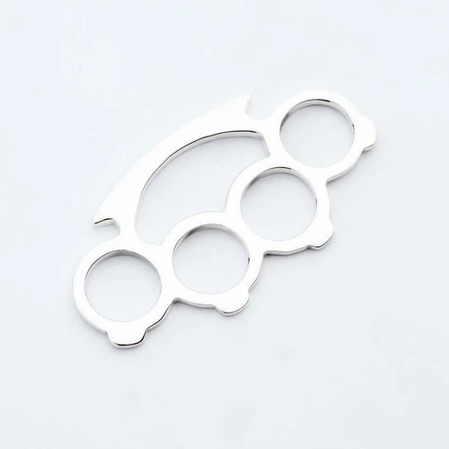 Knuckle Duster 925 Sterling Silver Biker Pendant Men's