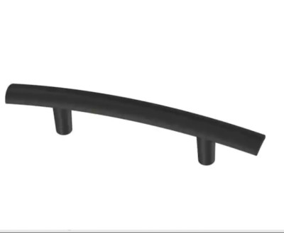 Brainerd P22667C-FB 3'' Matte Black Arched Cabinet & Drawer Pull