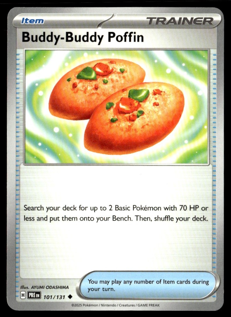 2025 Scarlet & Violet Series - Prismatic Evolutions Buddy-Buddy Poffin Uncommon