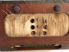 Vtg 40s National Union 6 Tube Tabletop Radio NU G-619 Wood Case Untested 1946/47 — photo 8