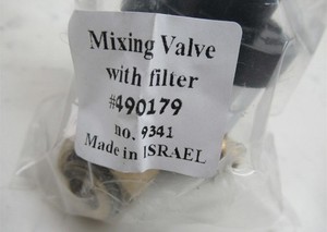 Rubbermaid 490179 Mixing Valve w/ Filter ACS AFCT SST Auto Flush Touch Free