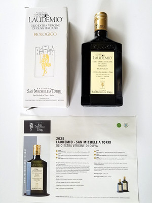 LAUDEMIO San Michele A Torri Extra Virgin Olive Oil - Made in Italy ~ 500ml 9/27