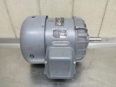 Century SCM-213-FMA-6-305677-03 Electric Motor 1.5 HP 3 PH 1160/580 RPM 440v