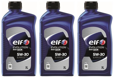 3l ELF Evolution 900 SXR 5W-30 Motoröl ACEA A3/B4 API SL/CF Renault RN 0700