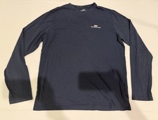 Vineyard Vines Shirt Youth XL 18 Blue Navy Long Sleeve Read Description 