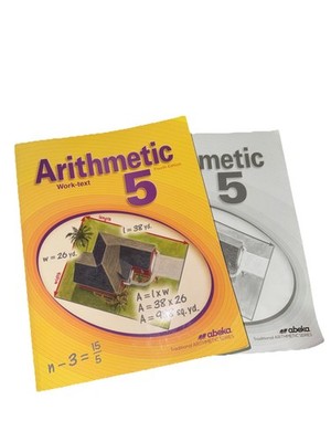 Abeka Arithmetic 5 Work Text 4th Edition And Teacher Quiz/tests/drills 5 Read