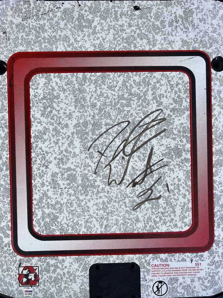 Darius Miles Signed Huffy NBA Backboard PSA/DNA COA #2A13608 Autograph RARE 2002 - Image 4 of 4