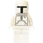 LEGO Boba Fett Minifigure White Prototype Star Wars Comic Con Exclusive