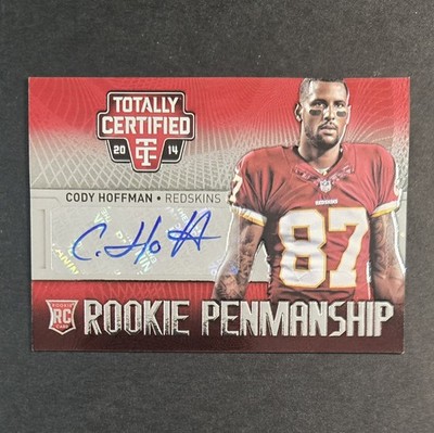 Cody Hoffman 2014 Panini Totally Certified Rookie Penmanship #RP-CH Red NM/M
