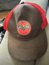 Bacardi Rum Marca De Fabrica Mesh Trucker Snapback Hat Cap Men Women Black Red