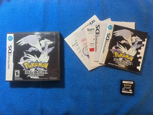 Pokemon Black Version - Authentic - Nintendo DS- CIB