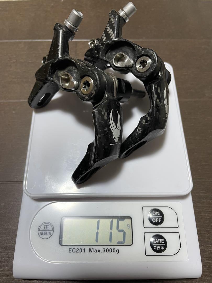 大幅値下げ　Ciamillo Carbon Fibre Brake Ciamillo Carbon Fiber Brake Caliper Used w/ Titanium Bolt