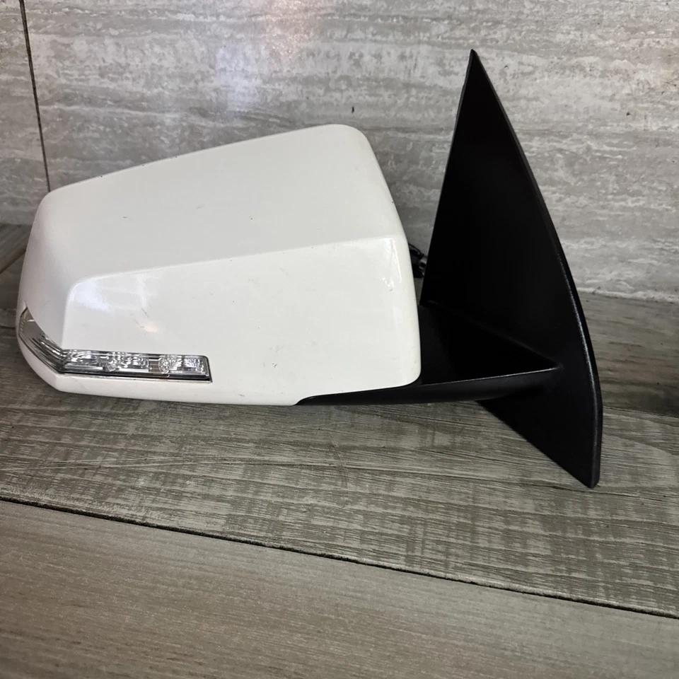🇺🇸 Espejo retrovisor lateral derecho GMC Acadia 2007-2014 pasajero intermitente blanco térmico Foto 2 de 4