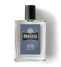 Proraso Eau de Cologne Azur Lime Vibrant Citrus Mint Fragrance 100ml