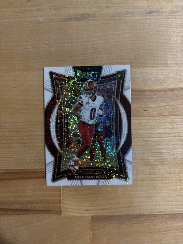 2024 Panini Select Mike Sainristil Concourse RC SP White Sparkle #76 Commanders