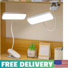 Clip-on LED USB Charging Desk Lamp for Bedroom Reading - Mo - Warm White / WHITE