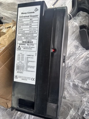 Money Controls MK4 Universal Standard 21-30mm Coin Hopper HUM4CTXX00017