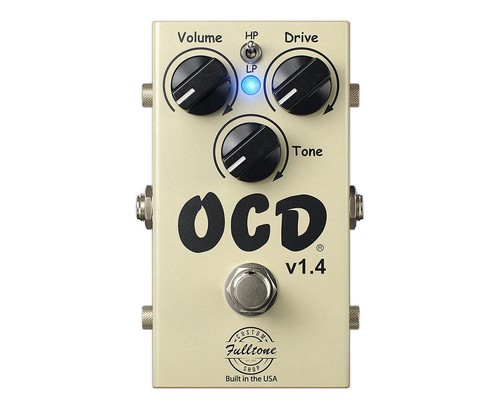 Fulltone Custom Shop OCD v1.4 Obsessive Compulsive Drive Overdrive Pedal