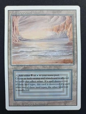 Magic MTG - Underground Sea - Revised - 3rd Edition - PLAYED - EN
