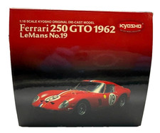 Kyosho 1/18 Ferrari 250 GTO Le Mans No.19 1962 08432A