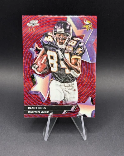 2025 Topps Cosmic Chrome Randy Moss Base (RAW)