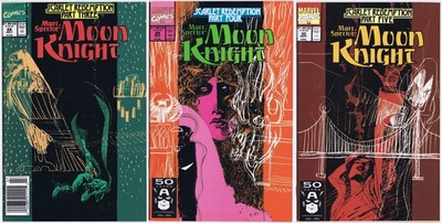 MARC SPECTOR MOON KNIGHT # 28, 29, 30 US Comic 1991 HI-GRADE