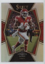 2021 Panini Select Premier Level Silver Prizm Derrick Gore #184 1i3m