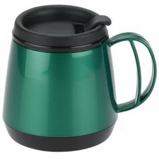 Foam Insulated 20oz Wide Body Thermoserv Mugs Green Thermo Serv